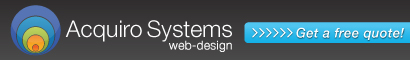 Acquiro Systems provides web site development and graphic design
services.